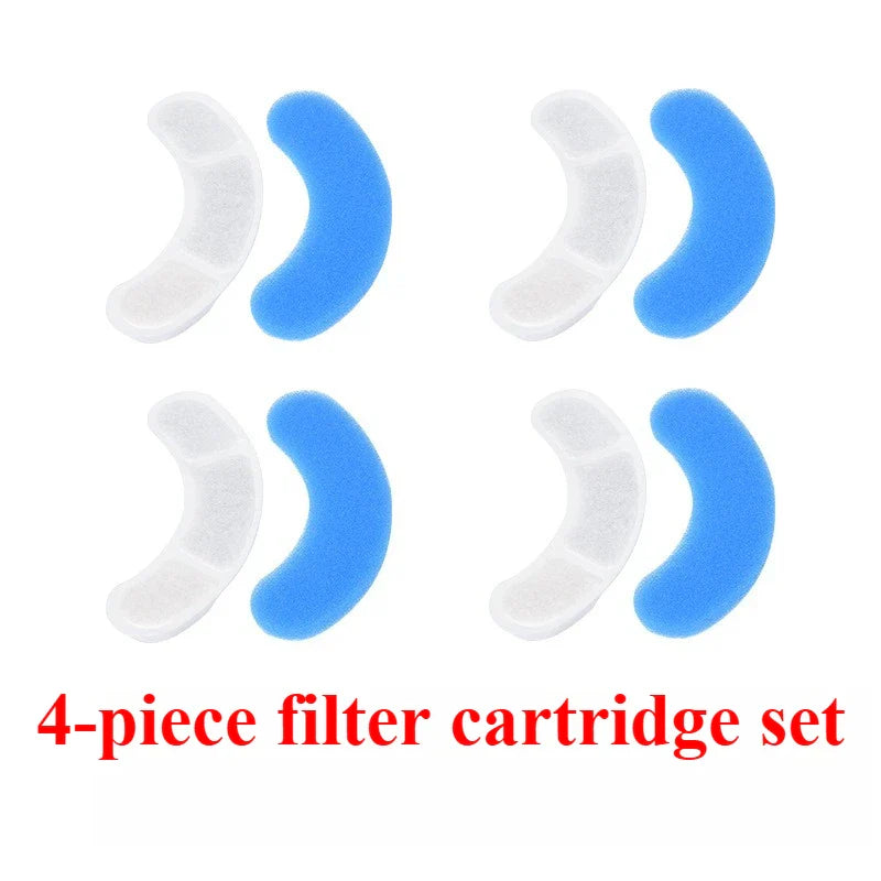 Auto Smart Cat Water Fountain Quiet Tilted Design Energy Efficient Pet Drinker for Fresh Water Circulation