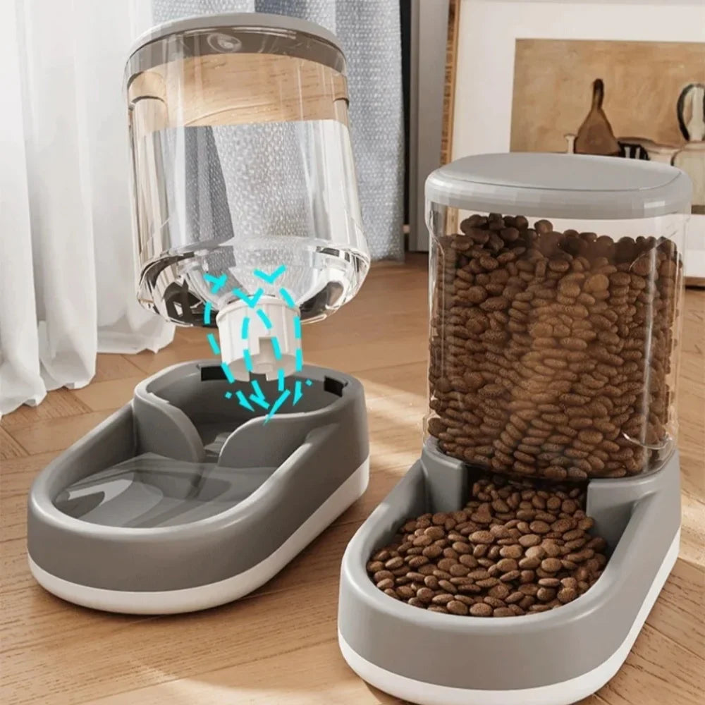 Shoes-shaped Pet Water Dispenser Cat Drinking Water Gravity Food Feeder Puppy Feeding Flowing Water