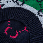 Famous Luxury Brand  Designer Dog Warm Sweater Thicken Pet Clothes for Fall and Winter Dog Coat