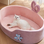Cat's nest, kennel, universal in all seasons, warm nest in winter, removable and washable pet bed