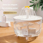 5V USB Powered Whisper-Quiet Automatic Pet Water Fountainfor Cats dog - Food-Grade Pp Material