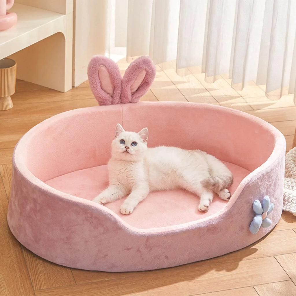 Cat's nest, kennel, universal in all seasons, warm nest in winter, removable and washable pet bed